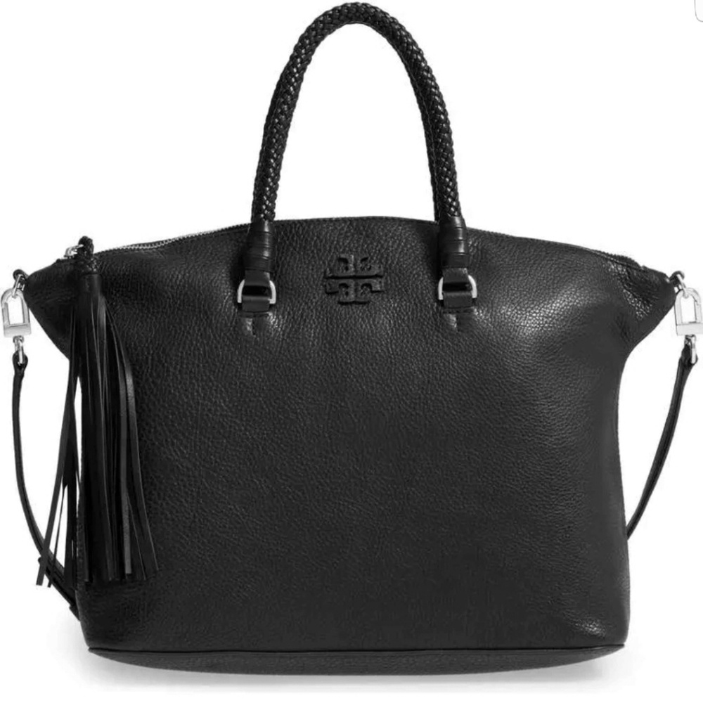 Tory Burch Taylor Pebbled leather Slouchy Satchel